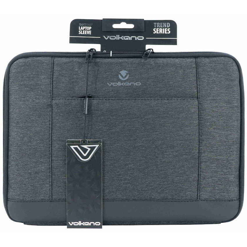 Volkano Trend Series 13.3 to 14.1-Inch Laptop Sleeve - Grey