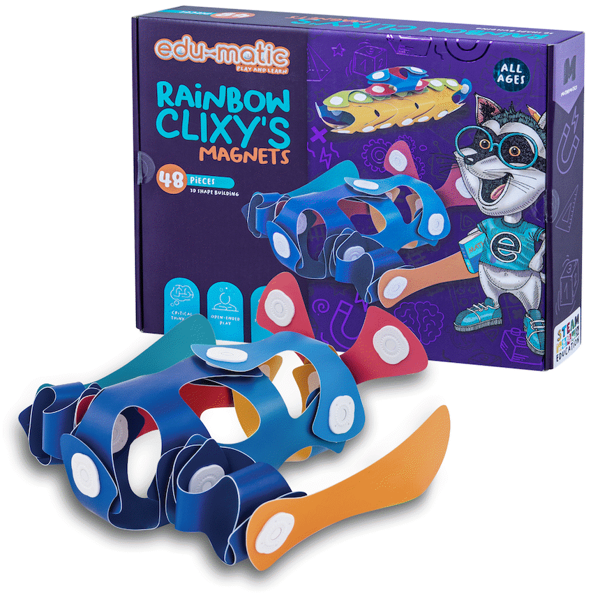 Edu-matic Rainbow Clixys 48 pc