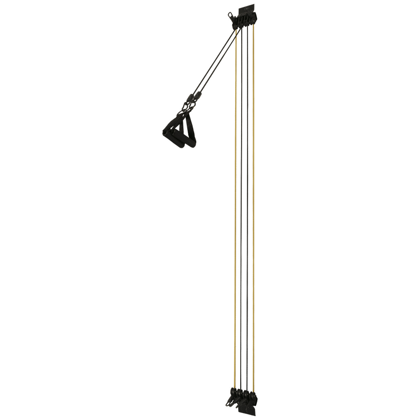 Volkano Active Doorway Gym - Black/Yellow