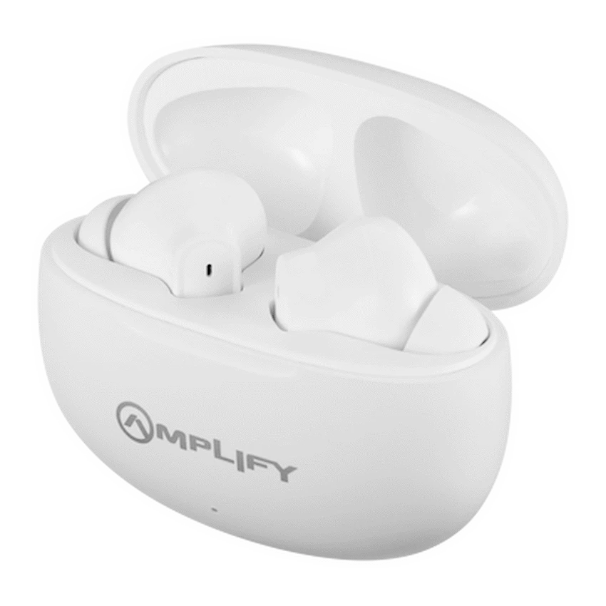 Amplify True Connection True GO Series Wireless Earphones PDQ Stemmed - White