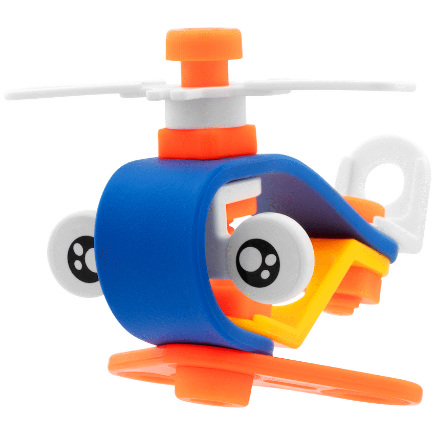Edu-matic Flexi Build Mini Kit - Helicopter - 14 pcs