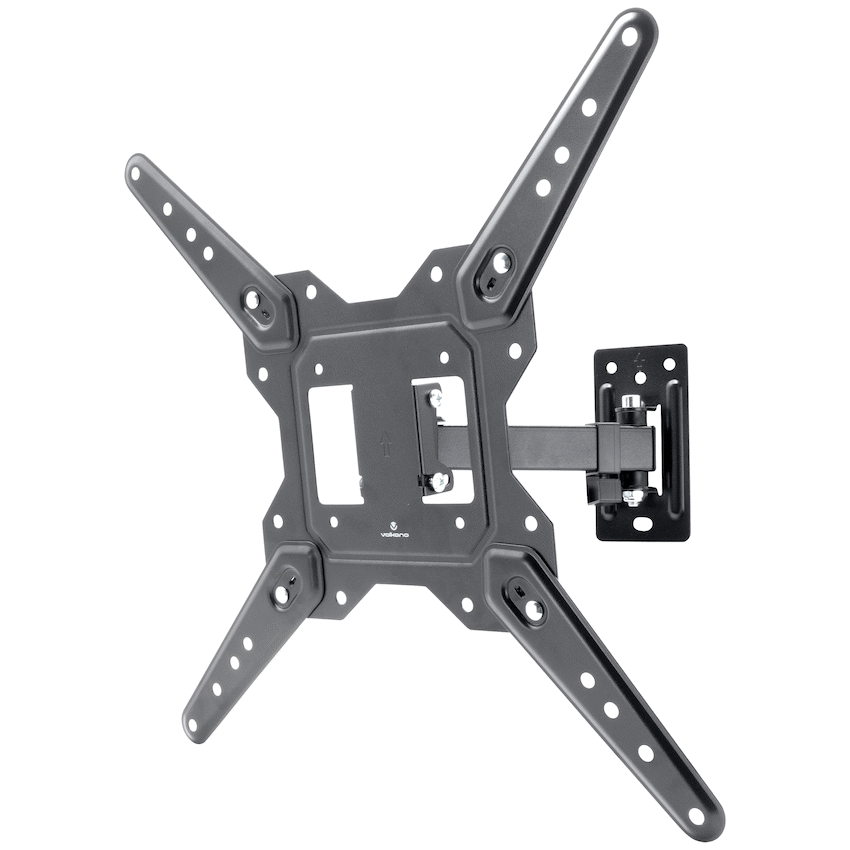 Volkano Steel Series Full Motion Single Arm TV Wall Mount for 23"-55" TVs