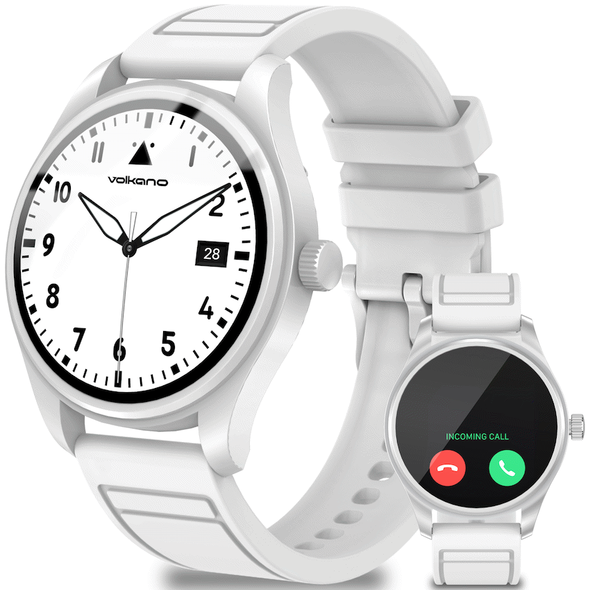 Volkano Eon Series Smartwatch - White
