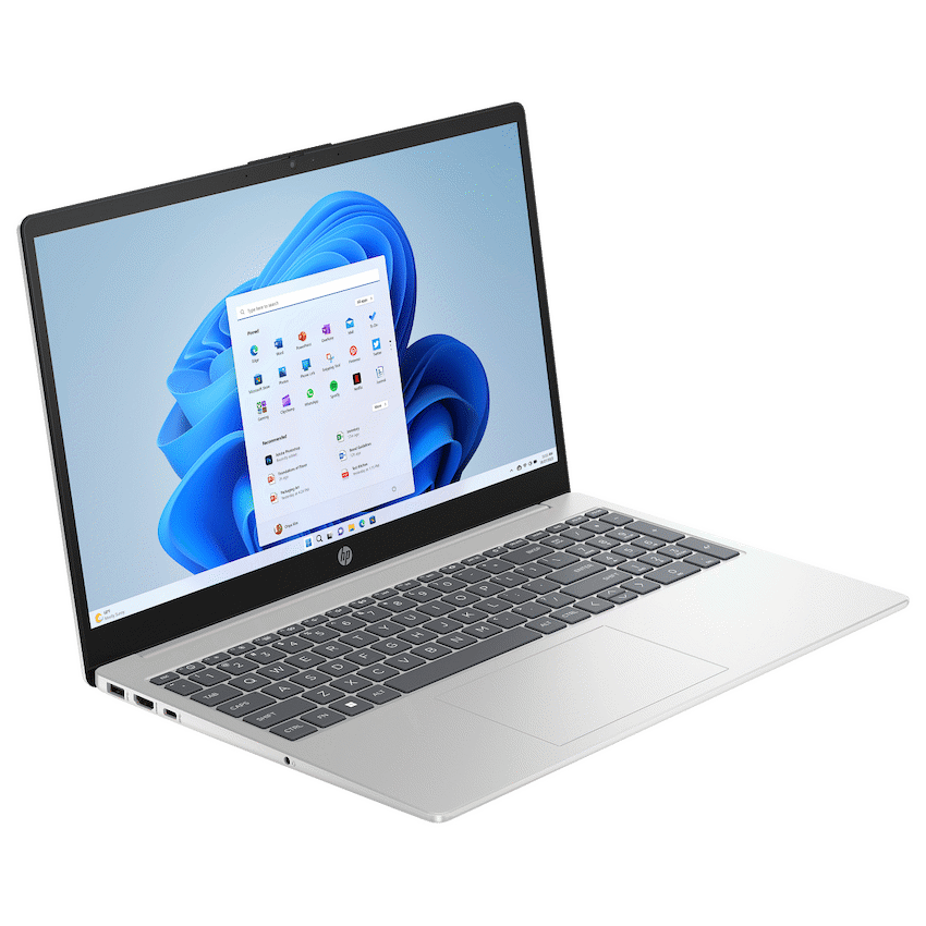 HP 15 Ryzen 5 Laptop 8GB RAM 256GB SSD - Natural Silver