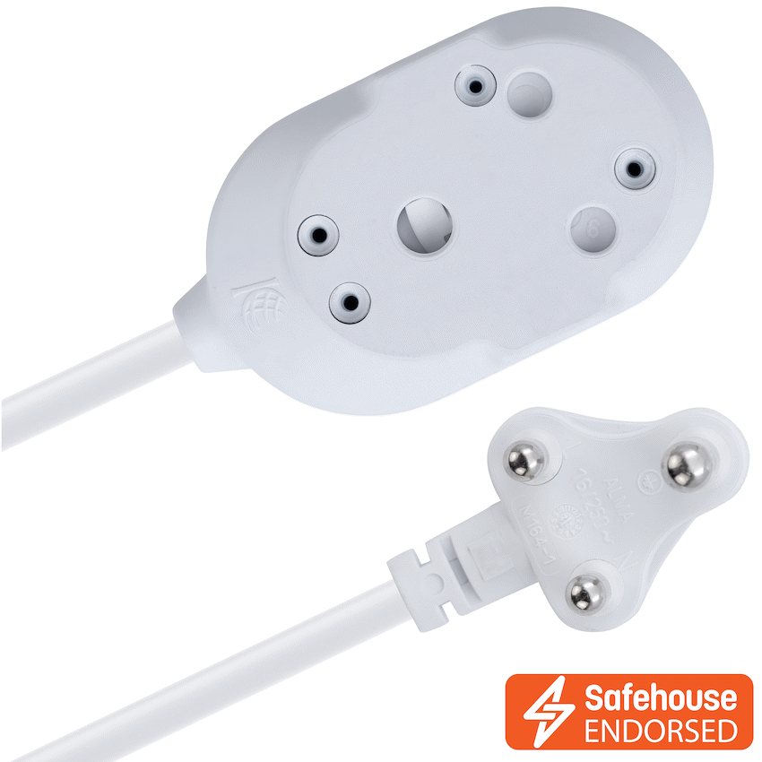 Ellies Back-to-Back Heavy-Duty Extension Lead - 5m