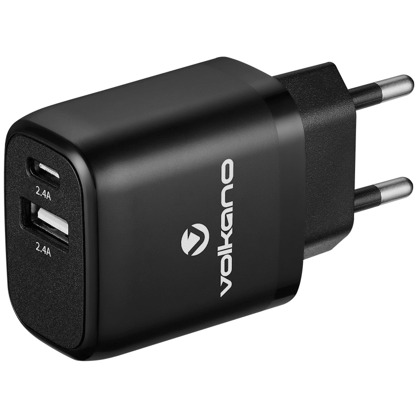 Volkano On-The-Go Dual Wall Charger