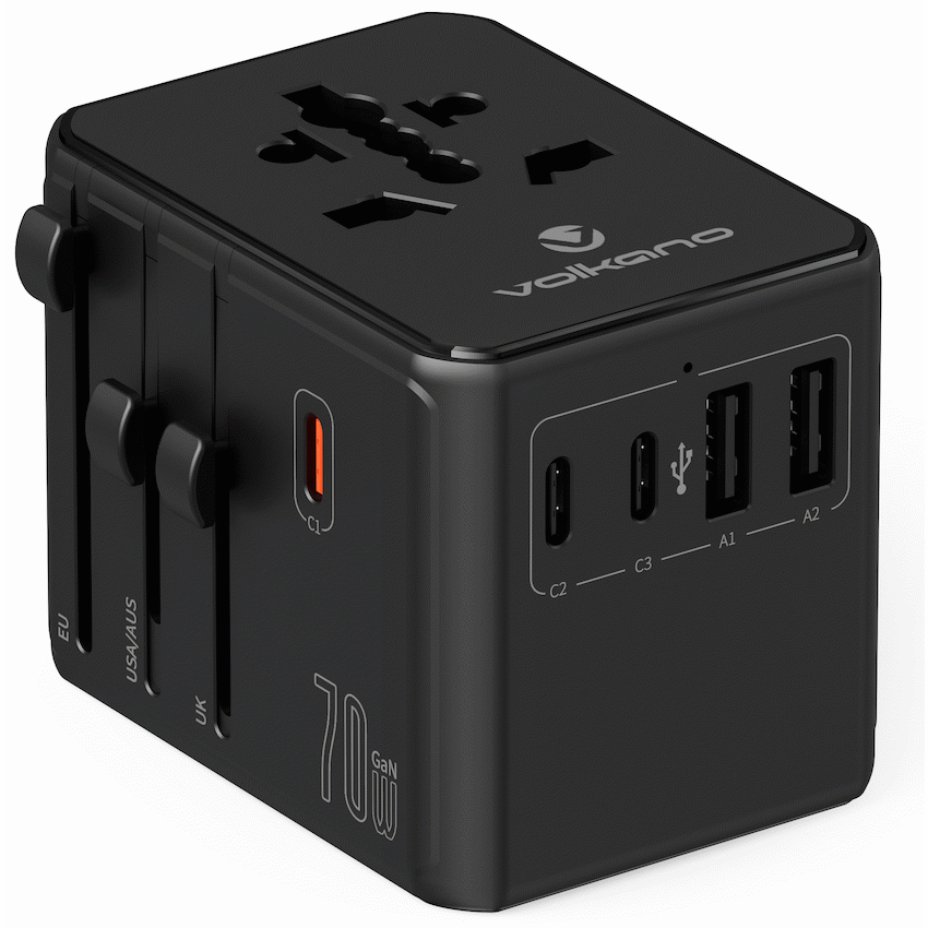 Volkano Jetsetter series 70W PD Travel Adaptor