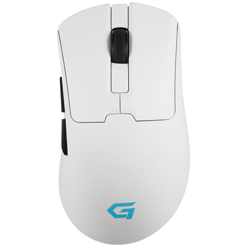 Volkano gaming Arc Ultra-Lightweight Rechargeable Gaming Mouse - White