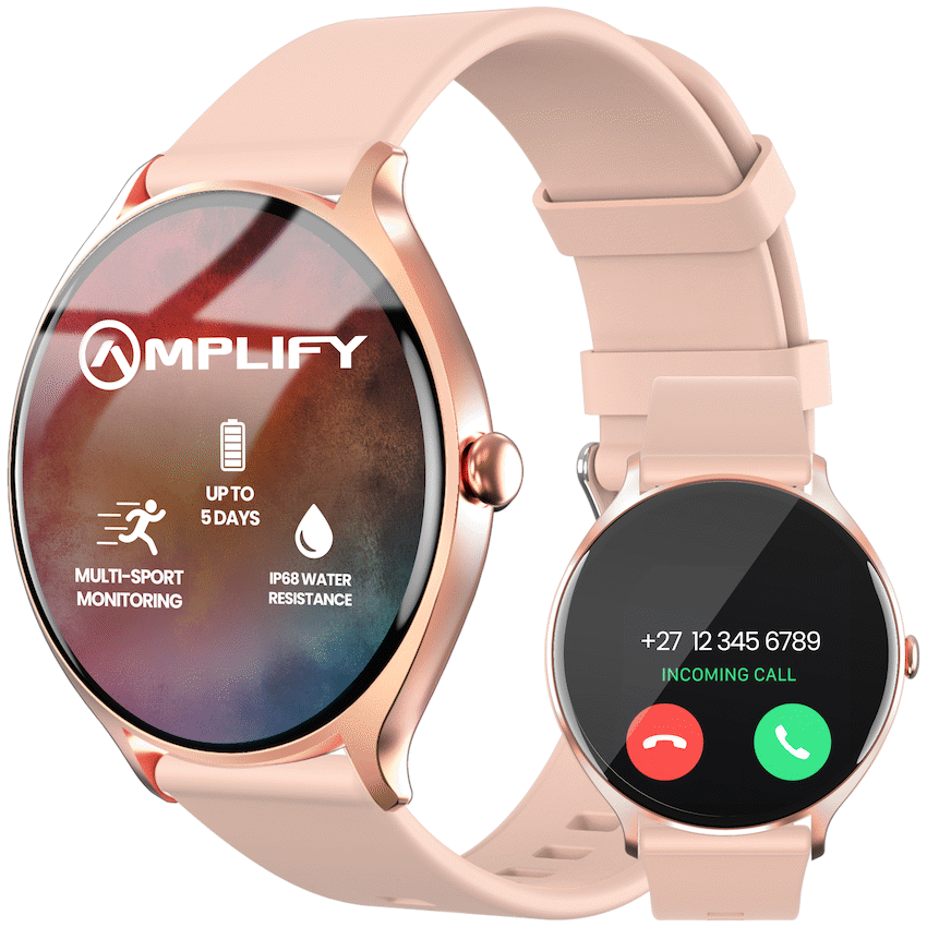 Amplify Compete Series Smart Watch - Gold