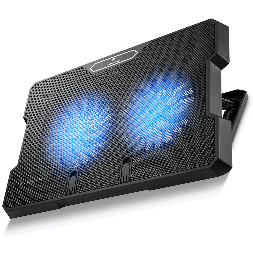 Volkano Crisp Series Upright 45-Degree Cooling Pad - Dual Fan