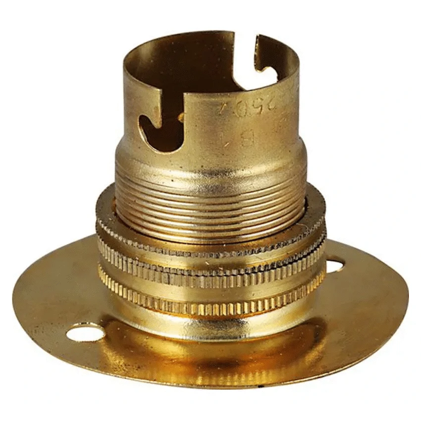 SPAR GL Brass Lamp Holder 16A