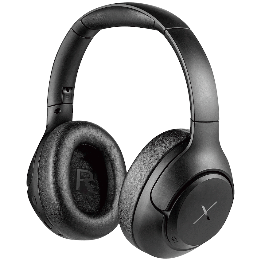 VolkanoX VXH300 Bluetooth Headphones with Hybrid ANC - Black