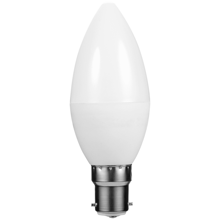 Ellies 5w C37 Residential Candle Stick Bulb B22 WW