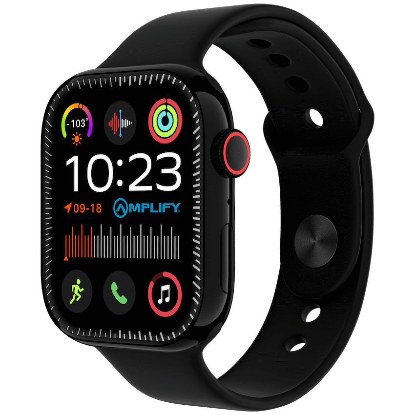 Amplify Challenge Series Square Smartwatch - Black