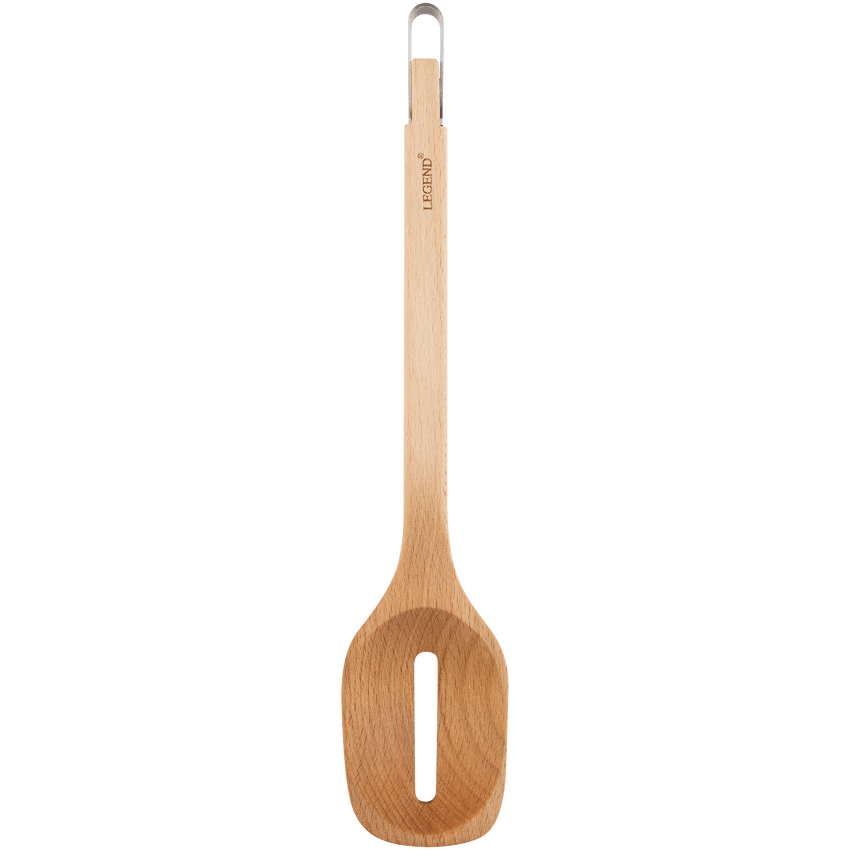 Legend Premium Beechwood slotted spoon