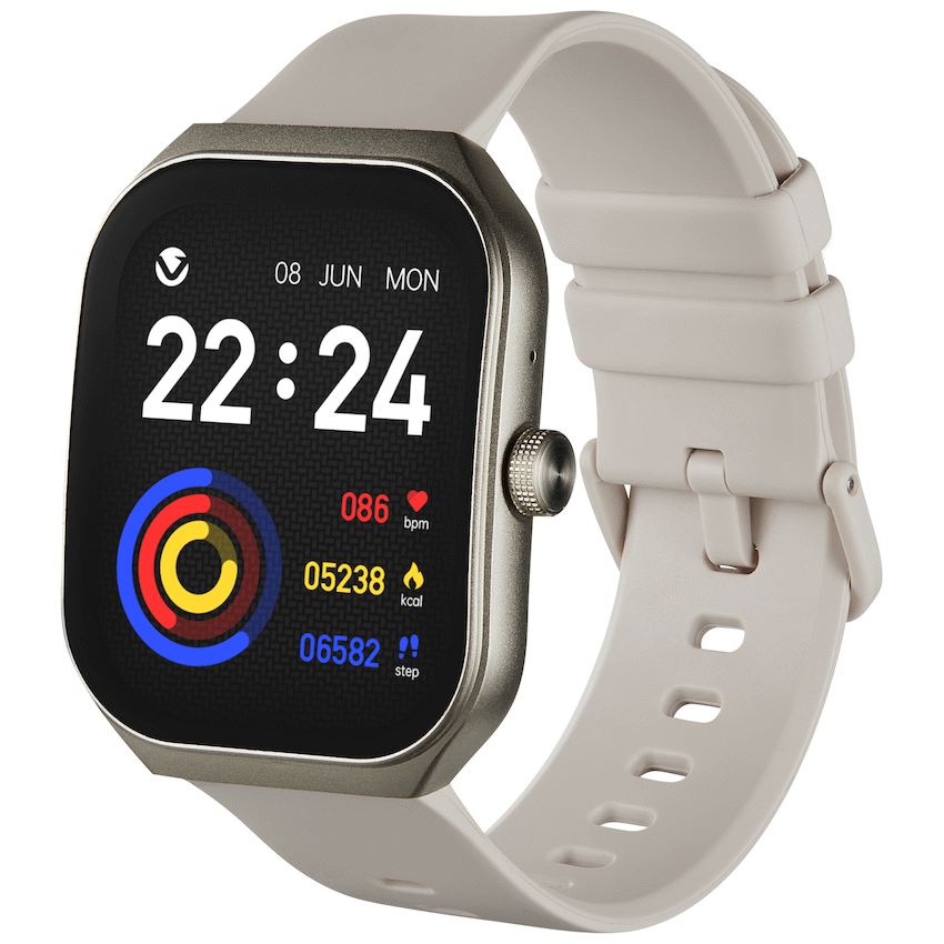 Volkano Spirit Series Smart Watch - Starlight Silver