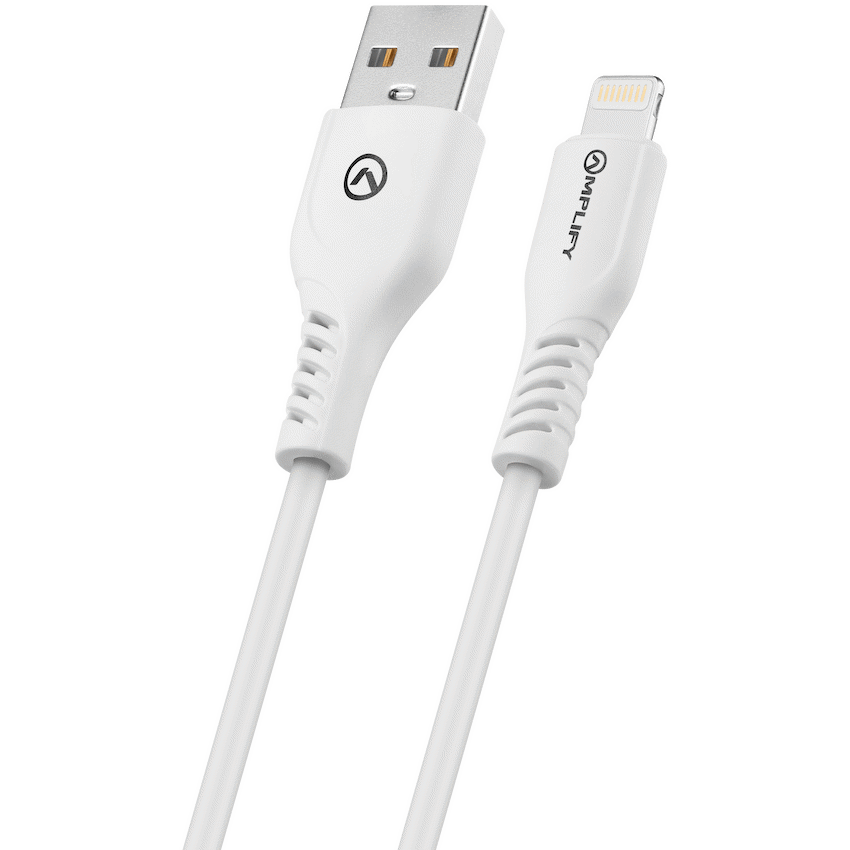Amplify CoreCharge Series 1.2m Lightning Cable - White