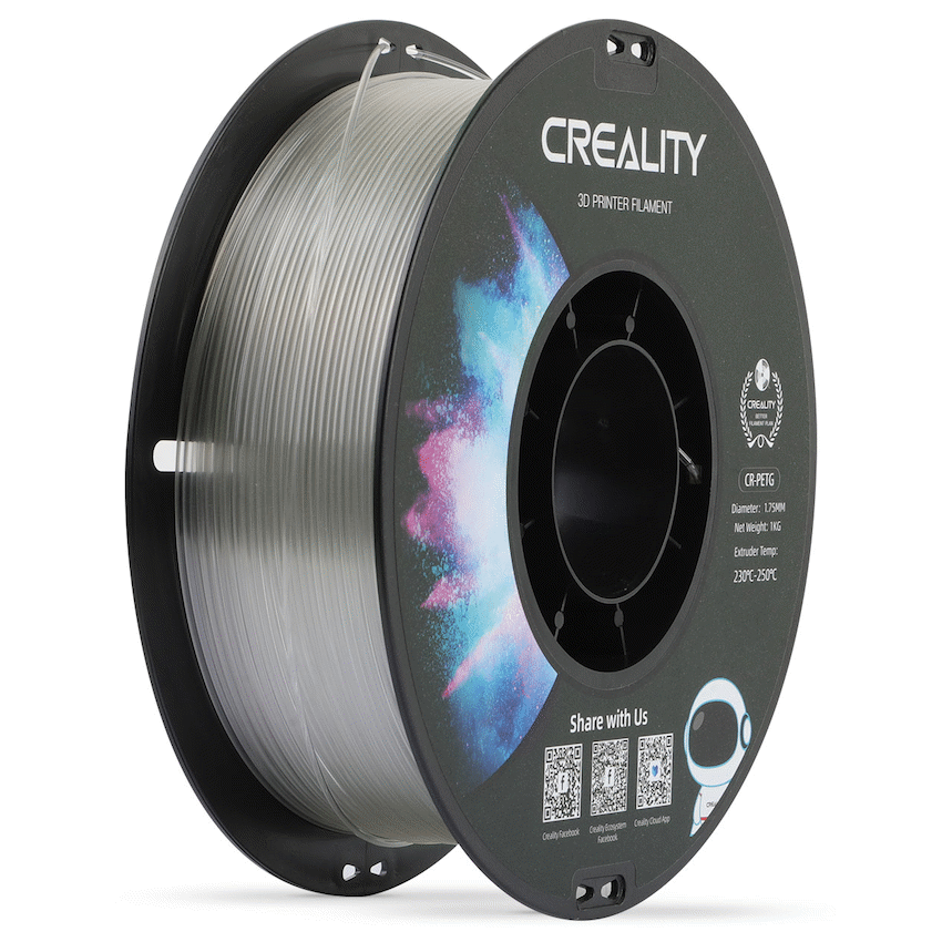 Creality PETG Filament - Transparent - 1kg