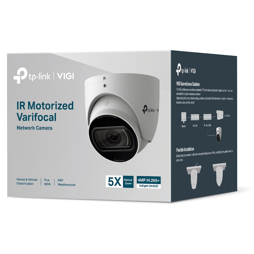 InSight S445 (2.8mm) VIGI 4MP Full-Color Turret Network Camera