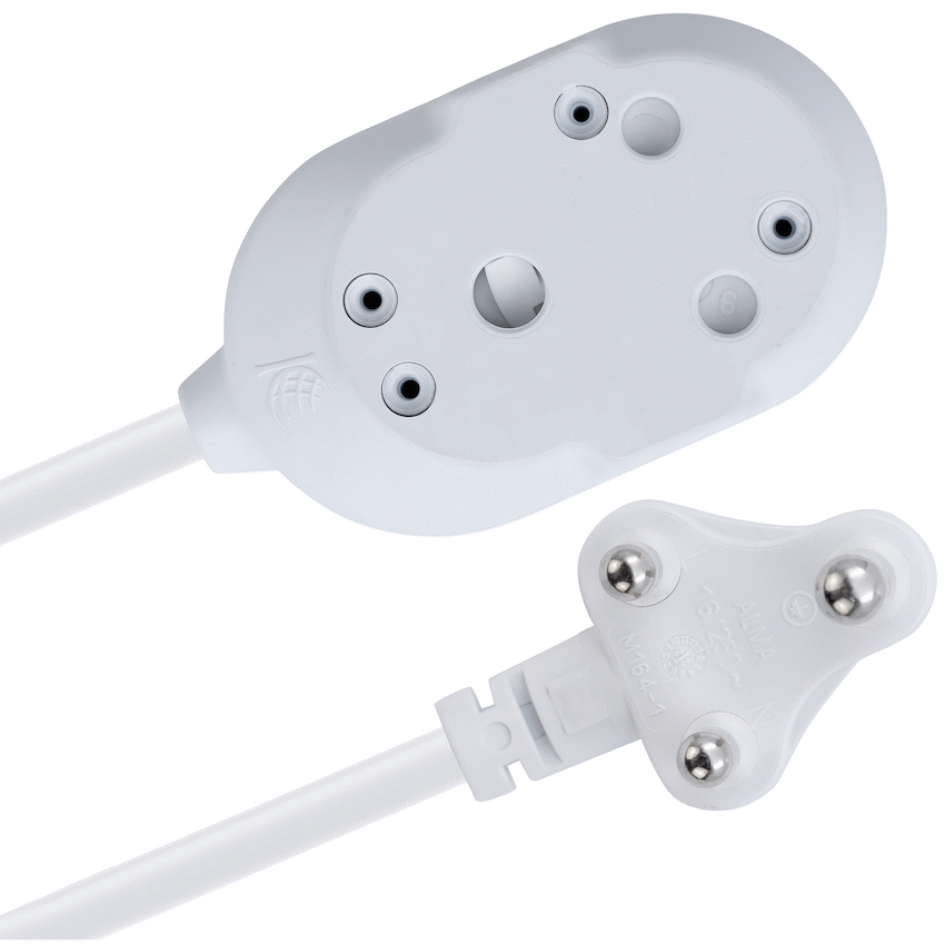 Ellies Back to Back Light Duty Extension Lead-5M