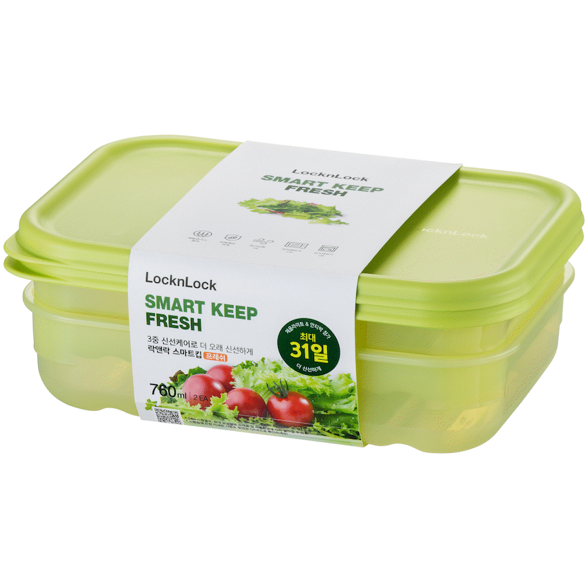 LocknLock Fresh Block rect 760ml 2pce
