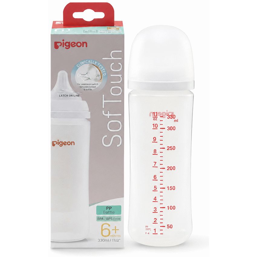 PIGEON SOFTOUCH NURSING BOTTLE 330ML