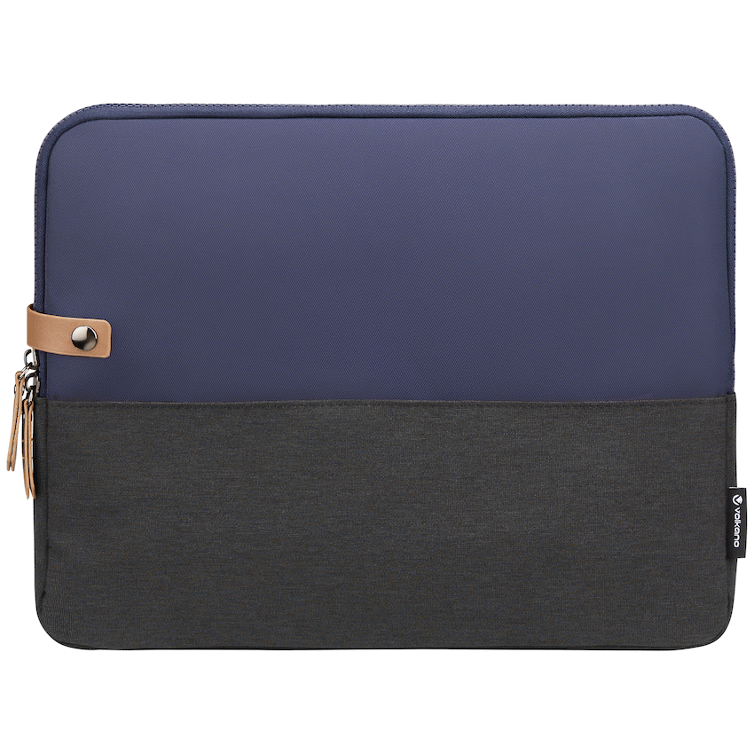 Volkano Graco 14.1" Laptop Sleeve Navy Grey