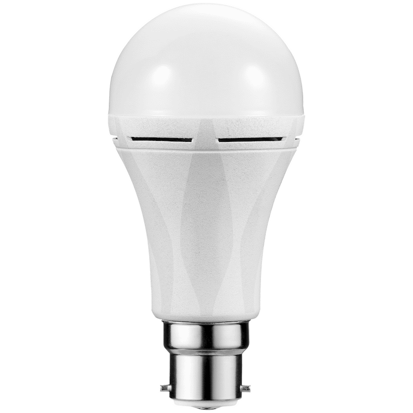 Switched 5w A60 Rechargeable Fast Charge B22 LED Cool White