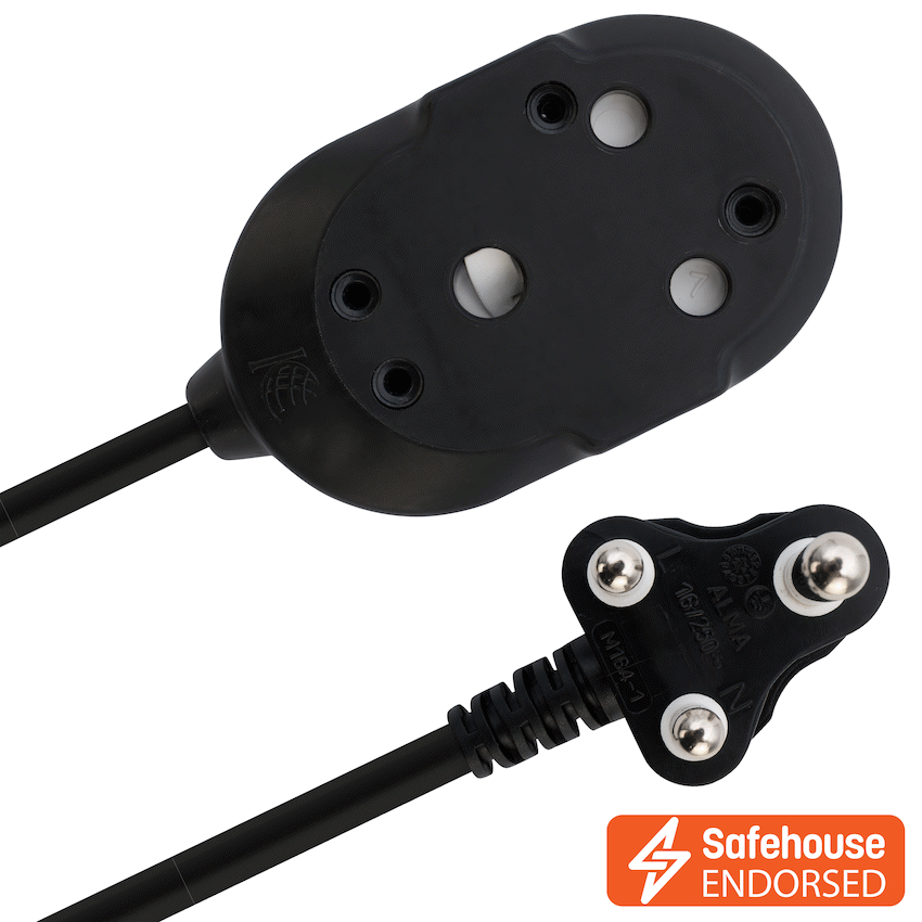 Ellies Back to Back Heavy Duty Extension Lead-10M