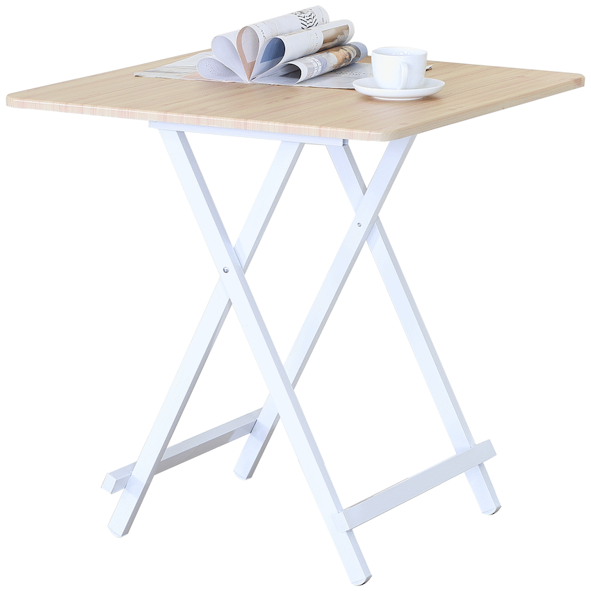 Everfurn Nyla Folding Dining Table - Oak