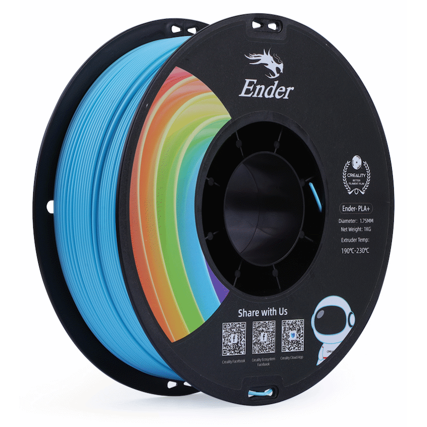 Ender PLA+ Filament Blue 1kg