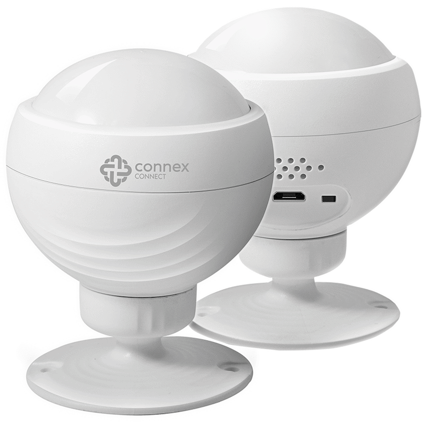 Smart WiFi Motion Sensor Recharge Twin Pack