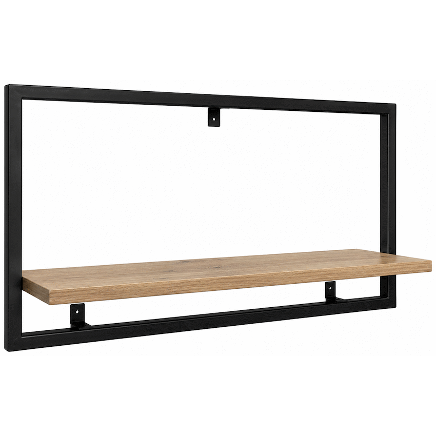 Everfurn Iris Floating Wall Shelf -Large