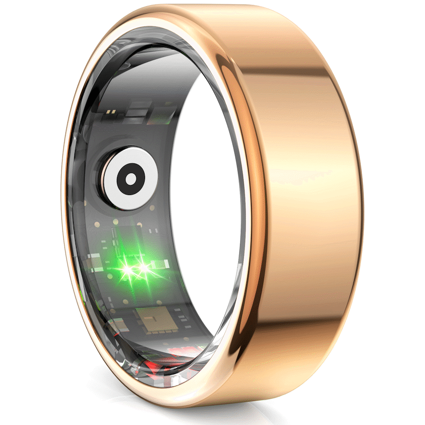 Volkano Ring Series Smart Ring with Charging Case - 20mm