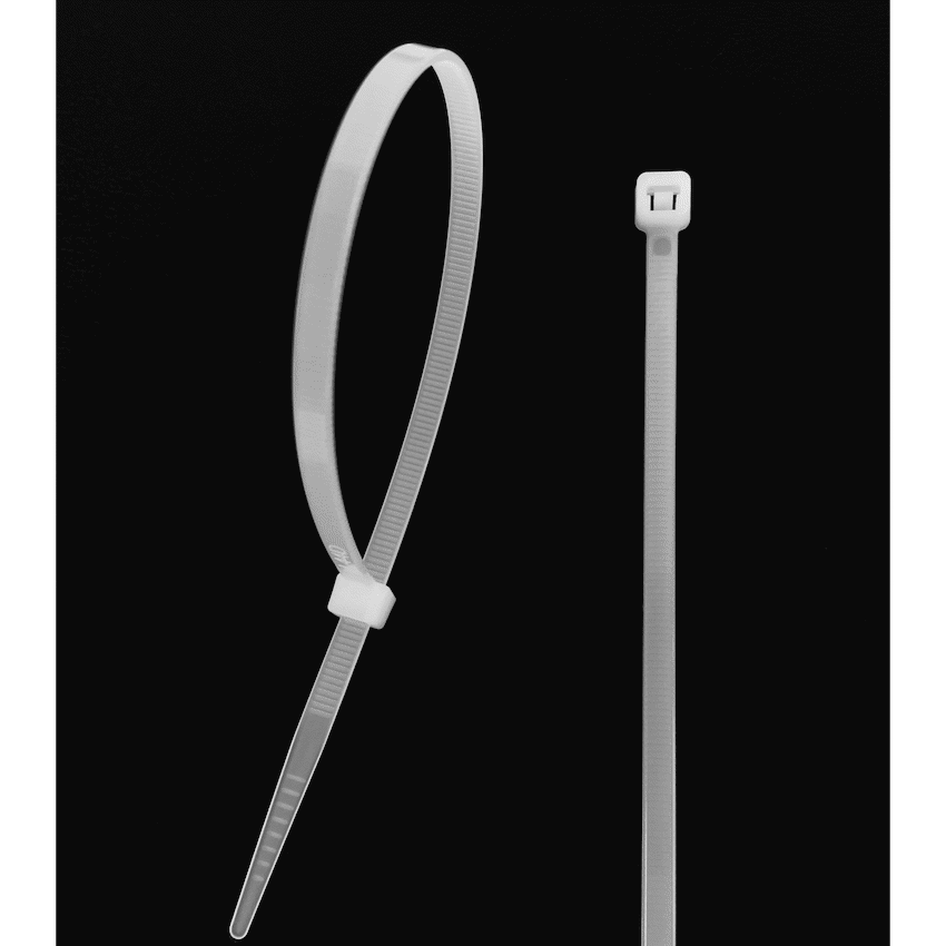 Ellies Cable Tie 3.6mm X 150mm -  100 PACK SIZE - WT