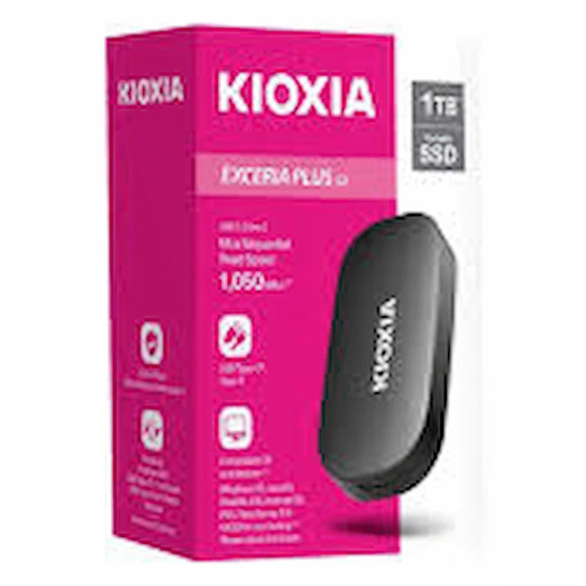 Kioxia Exceria Plus G2 Portable SSD Series USB 3.2 Gen2 1000gb