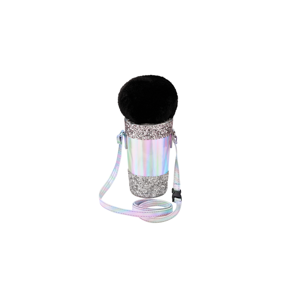Quest Microphone Crossbody Bag - Silver