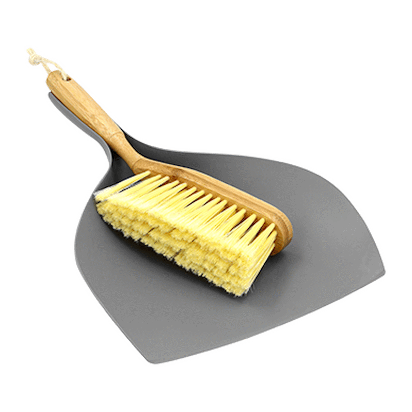 Legend Bamboo Brush & Dustpan Set ( Order in Qty of 6)