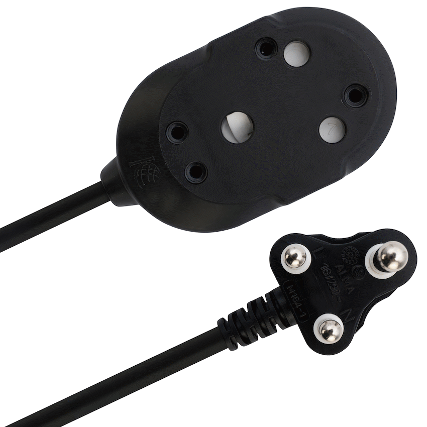Ellies Back-to-Back Light-Duty Extension Lead - 10m