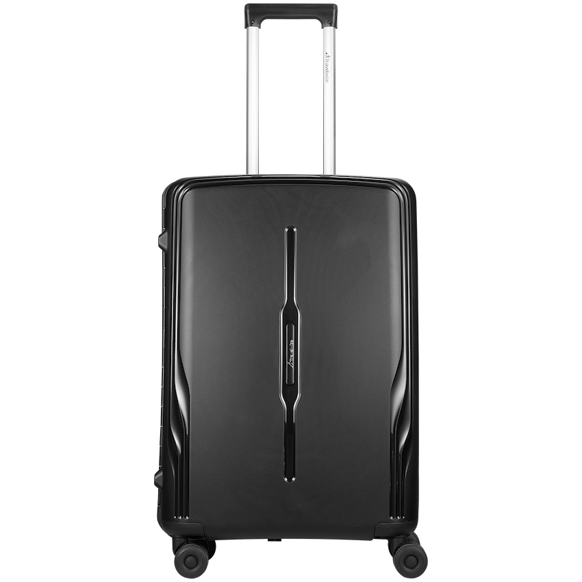 Travelwize Clipper PP 65cm 4-Wheel Spinner Luggage Black