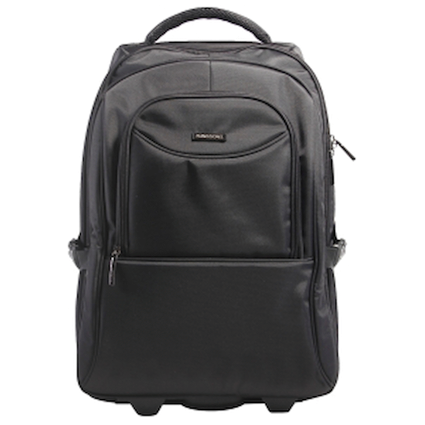 Kingsons Prime 15.6" Laptop Trolley Backpack - Black