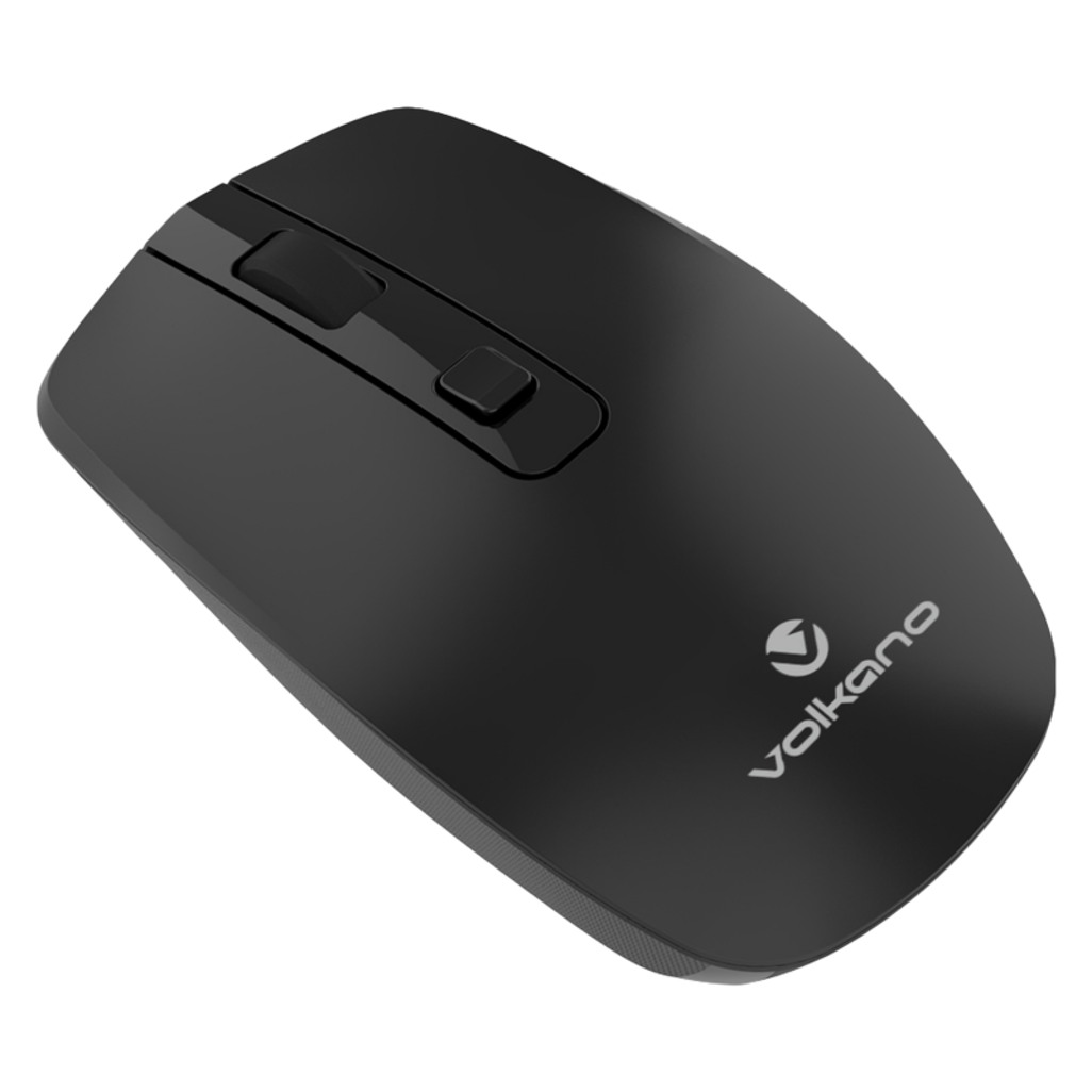 Volkano Granite Series Rechargeable Wireless Mouse - Black