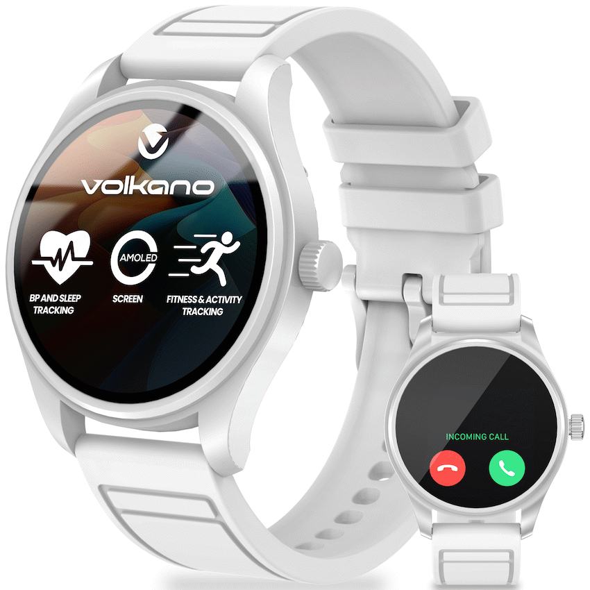 Volkano Eon Series Smartwatch - White