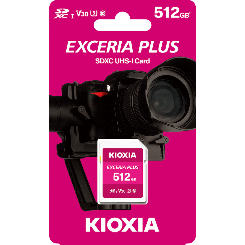 Kioxia N303 - 512gb SD Exceria Plus CL10