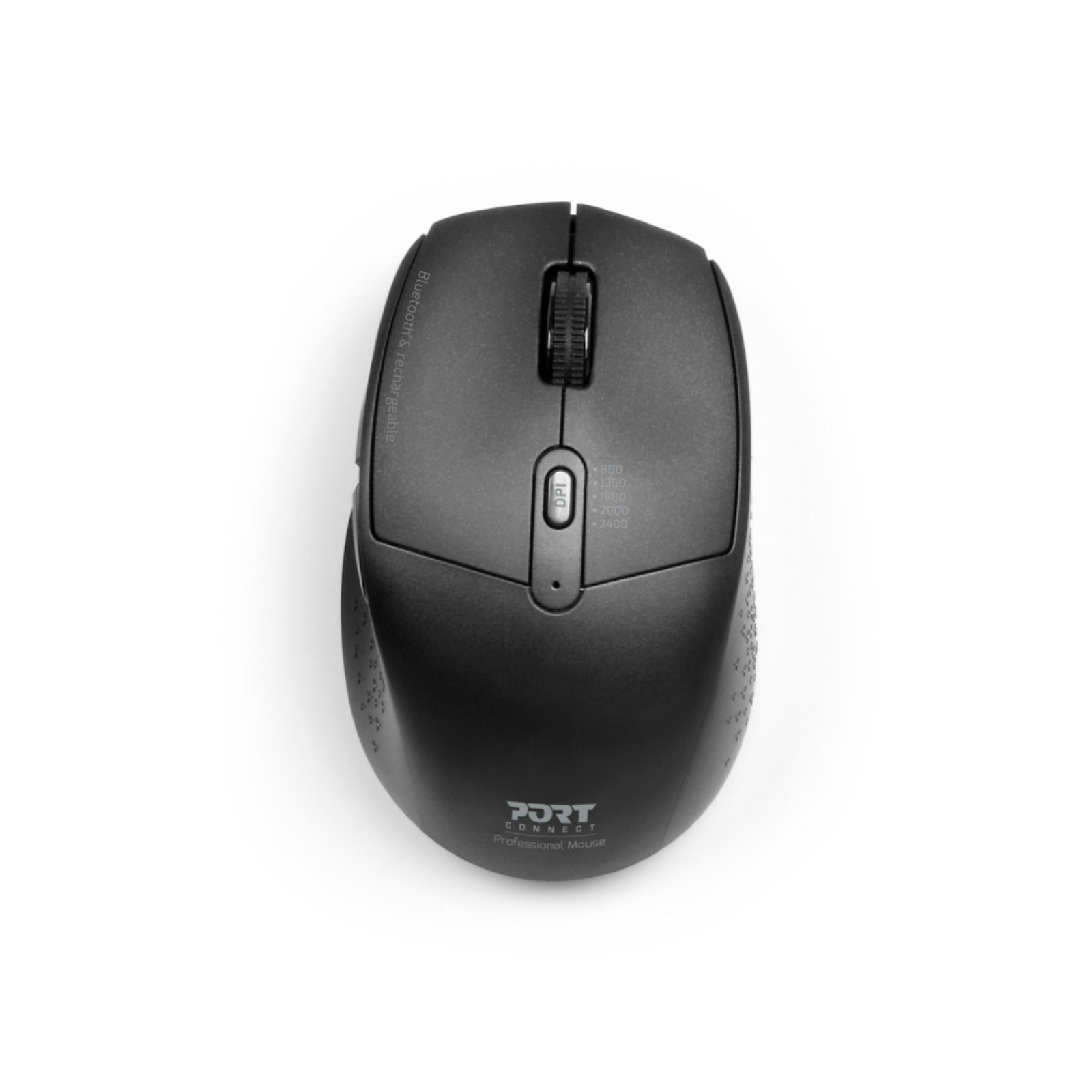 Port Office Pro Wireless Black Mouse
