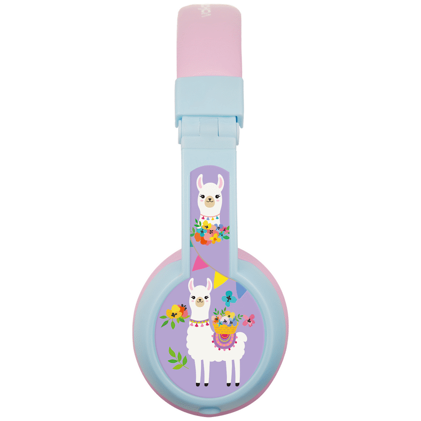 Volkano Sidekick Series Wired Kiddies Headphones with Share Port - Lavender/Light Blue