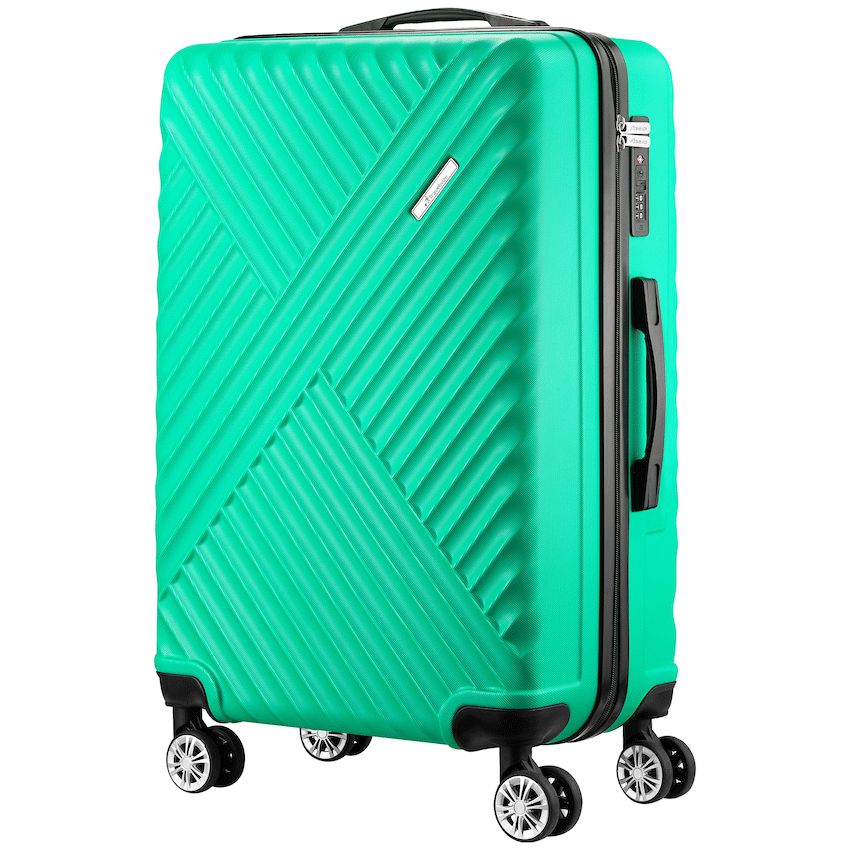 Travelwize Astra ABS 77cm 4-Wheel Spinner Luggage - Jade