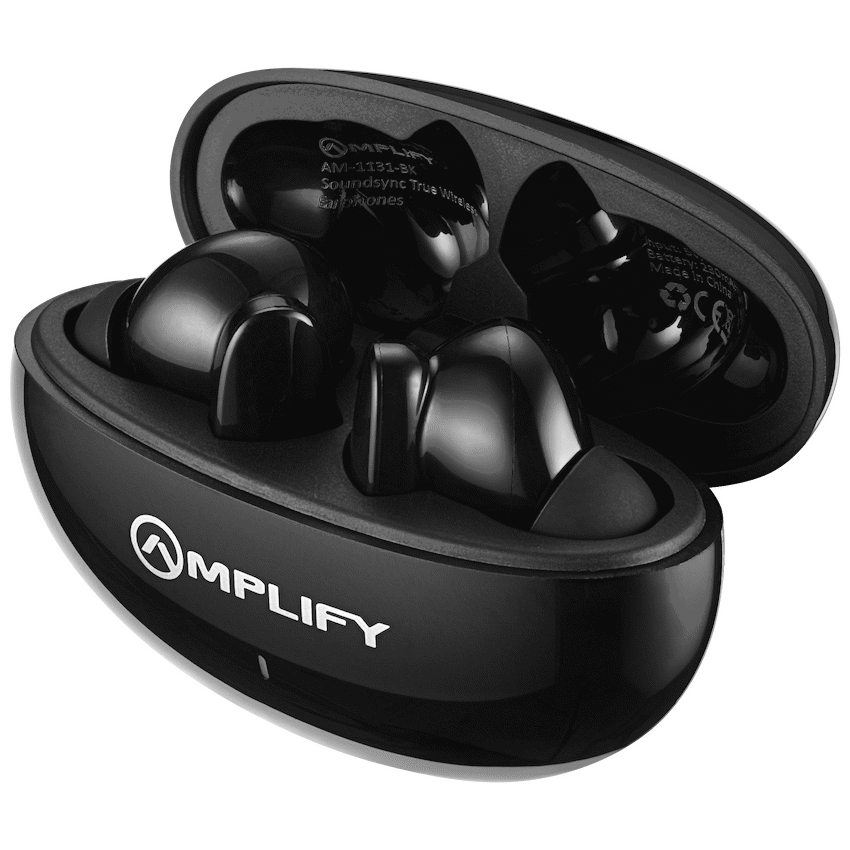 Amplify SoundSync Series True Wireless Earphones - Black