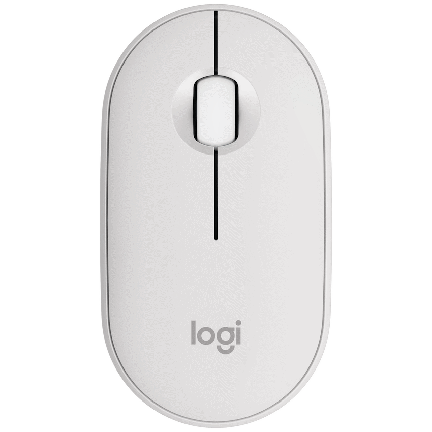 Pebble Mouse 2 M350s  - TONAL WHITE - BT - DONGLELESS