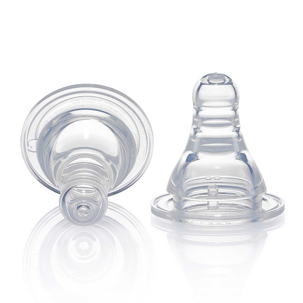 PIGEON FLEXIBLE NIPPLE 2PC LL